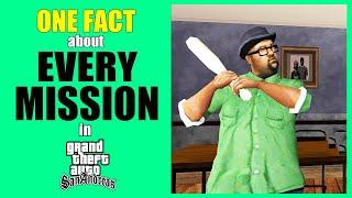 One Fact about Every Mission in GTA San Andreas