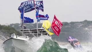 Several boats sink at Trump parade on Texas lake