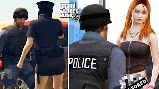 GTA 5 - Secret SWAT Girlfriend Mission Police Girl & Trevor