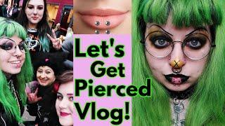 Losing 1 Piercing & Gaining 2 CAMDEN LONDON PIERCING VLOG  Emily Boo