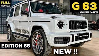 2023 MERCEDES G63 AMG NEW Edition 55 BRUTAL V8 Sound FULL In-Depth Review Exterior Interior MBUX