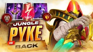 WILD RIFT JUNGLE PYKE IS BACK - Full Gameplay