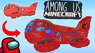 AIRSHIP ДИРИЖАБЛЬ из AMONG US в МАЙНКРАФТ