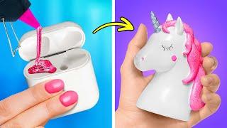 COLORFUL SCHOOL DIY CRAFTS  Funny Cheating Tricks And Cute Miniature Ideas