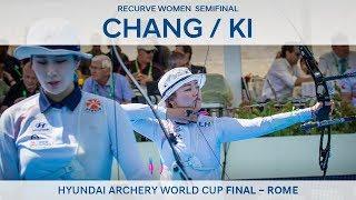 Chang Hye Jin v Ki Bo Bae – Recurve Women’s Semifinal  Rome 2017