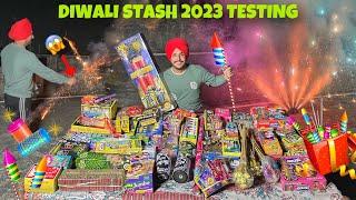 Diwali Stash 2023 Testing  Rocket  SkyShot  Cock Brand  Bullet  Bijli Bumb  Chakhri