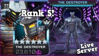 6 Star RANK 5 Destroyer You Choose My Next Rank 5 Winner  Marvel Contest of Champions