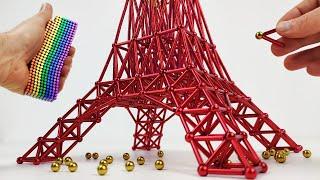 The Tokyo Tower made of magnets  Magnetic Games