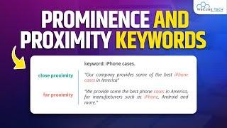 Keyword Prominence Proximity & Density Explained  Keyword Research Tutorial