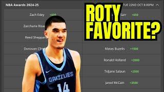 Zach Edey Is Officially The Betting Favorite To Win Rookie Of The Year