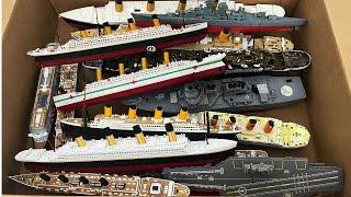 Review and Sinking video of All Ships Titanic HMHS Britanninc Gold Titanic. Aircraft Carrier.