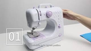 Operation of FHSM-505 sewing machine