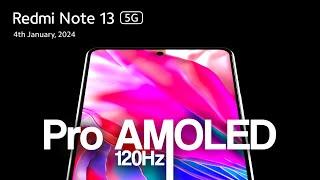 Redmi Note 13 5G - 120 Hz Pro AMOLED Display