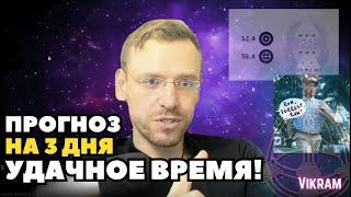 Прогноз на 3 дня. Транзиты Форреста Гампа . Викрам