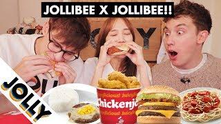 Jollibie Tries the Whole Jollibee Menu for the First Time