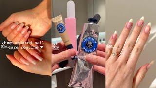 Nail Care Routine For Stronger Healthier Nails - TikTok Compilation CUPCAKES IN BIO