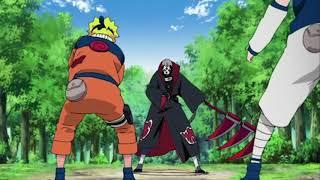 NarutoSasuke and Sakura vs Hidan