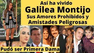 Así ha vivido Galilea Montijo y sus amores prohibidos y sus amistades peligrosas