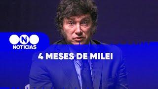 4 MESES DE MILEI en 7 DATOS - Telefe Noticias
