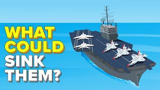 Incredible Reasons Why US Navy Aircraft Carriers are Almost Impossible to Sink