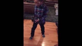 Hover Board Fall Between Father and Son