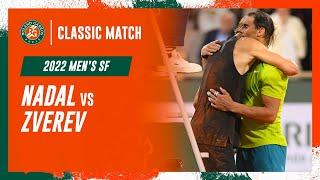 Nadal vs Zverev 2022 Mens semi-final  Roland-Garros Classic Match