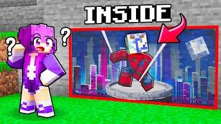 How to Build a Secret SUPERHERO BASE in Minecraft