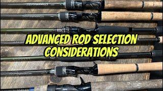 Advanced Fishing Rod Selection Seminar…Best Rods For Every Lure Category