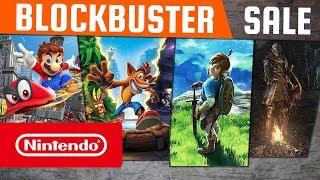 Blockbuster Sale – Up to 60% off Nintendo eShop