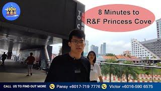 8 minutes from R&F Princess Cove  R&F Mall walk to JB SG CIQ  only 650m in cover walkway