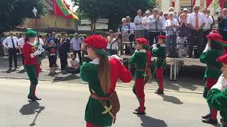 Concours de marche avec évolutions 2018 Le Landeron - Showband Les Armourins