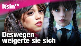 „Wednesday“ Jenna Ortega weigerte sich DIESEN Satz zu sagen  Its in TV