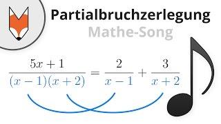 Partialbruchzerlegung Mathe-Song