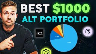 Best 100x Crypto Altcoin Portfolio Using $1000  Get CRYPTO RICH