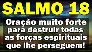   SALMO 18 ORAÇÃO MUITO FORTE PARA DESTRUIR TODAS AS FORÇAS DO MAL QUE LHE PERSEGUEM