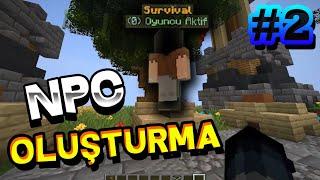 NPC OLUŞTURMA  Aternos Gelişmiş SMP Server Kurma #2