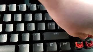 How to remove switch from razer keyboard