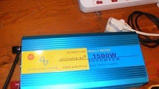 iPower  Doxin pure sine wave inverter 1500w review