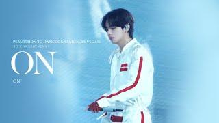 220416 Permission to Dance on Stage in Las Vegas - ON  BTS V  방탄소년단 뷔 4K fancam