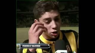 federico valverde use micky mouse sound at interview at young day in uruguay