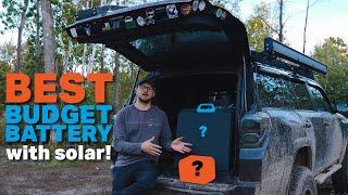 BEST Budget Portable Battery and Simple Solar System?  Bluetti AC50S and PV200