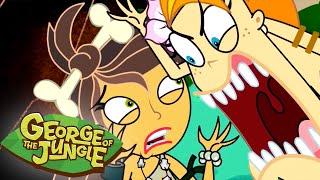 Magnolia Queen Of The Jungle   George of the Jungle  2 Hour Compilation  Cartoons For Kids