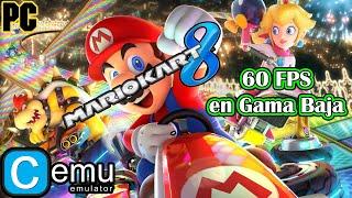 Mario Kart 8 en CEMU a 60 FPS en PC de Gama Baja - 2021