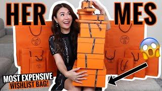 OMG My Most EXPENSIVE Hermes Unboxing Haul Rare Birkin or Kelly? How much did I have to SPEND?