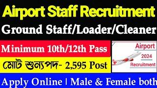 Airport Staffs Recruitment for Various Posts  Urgent Job Vacancy  Jobs Tripura