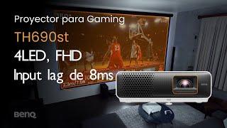 Proyector de tiro corto para gaming TH690st  BenQ #benq #proyector #gaming