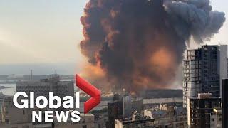 Beirut explosion Video shows new angle of the massive blast
