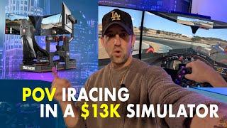 IRACING POV IN A $13K RACING SIMULATOR - SIM RACING POV