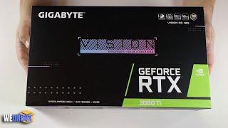 Unboxing Gigabyte GeForce RTX 3080 Ti Vision OC