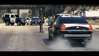 مطاردة راعي الكابرس من قبل الحكومة ومداهمة أحد عصابة سرقة السيارات والقبض عليهم قراند5 - GTA V